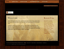 Tablet Screenshot of grizzlycreekretreat.com